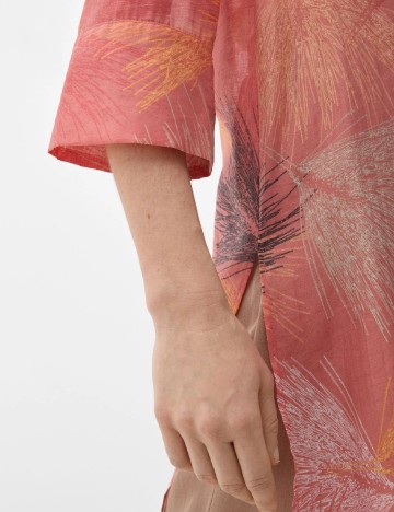 Rochie de plaja s.Oliver, roz pudra