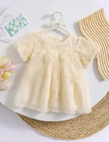 Rochie Shein Kids, crem