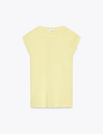 Tricou Zara, galben