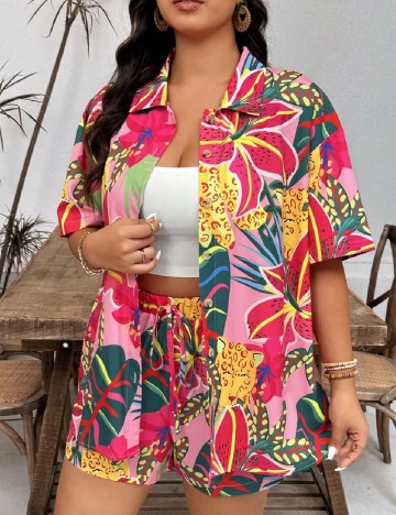 Compleu SHEIN CURVE, mix culori