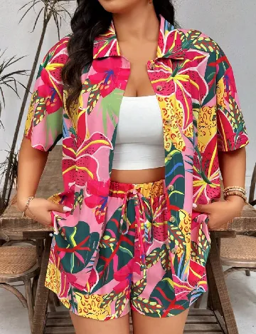 Compleu SHEIN CURVE, mix culori