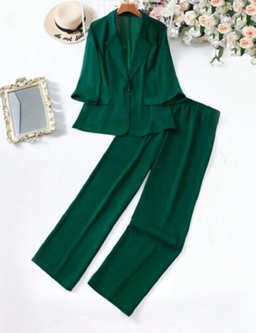 Compleu SHEIN CURVE, verde