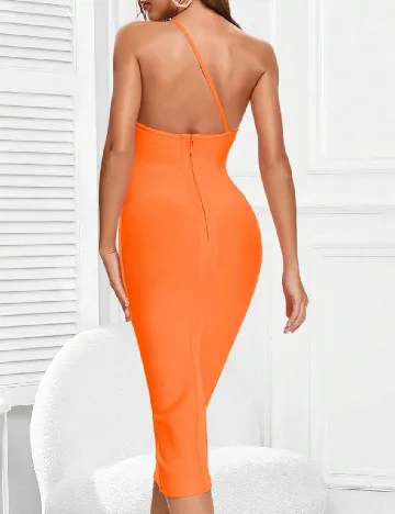 Rochie medie SHEIN, portocaliu