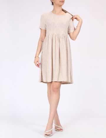 Rochie scurta SHEIN, crem