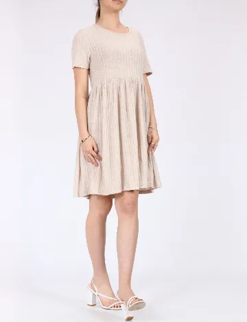 Rochie scurta SHEIN, crem