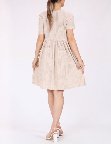 Rochie scurta SHEIN, crem