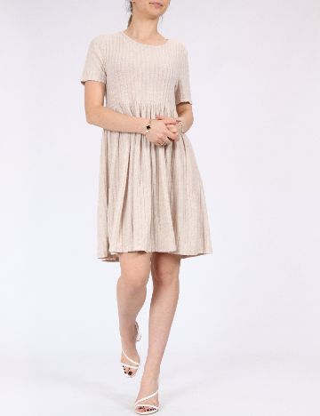 Rochie scurta SHEIN, crem