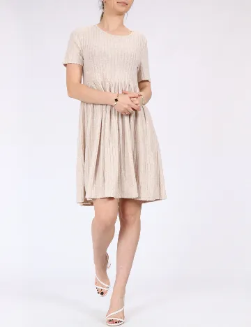 Rochie scurta SHEIN, crem