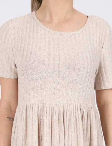 Rochie scurta SHEIN, crem