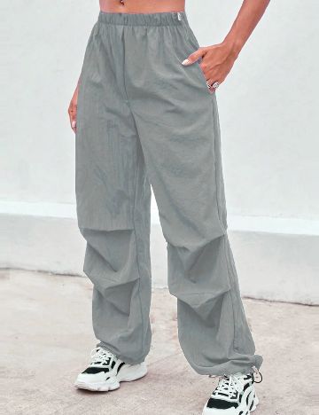 Pantaloni SHEIN, gri