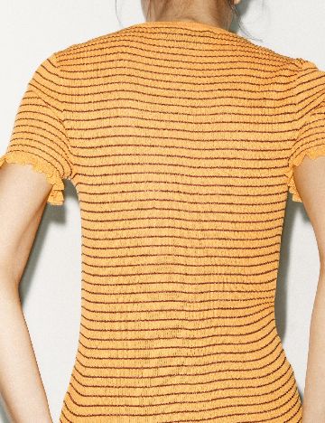 Tricou Zara, portocaliu