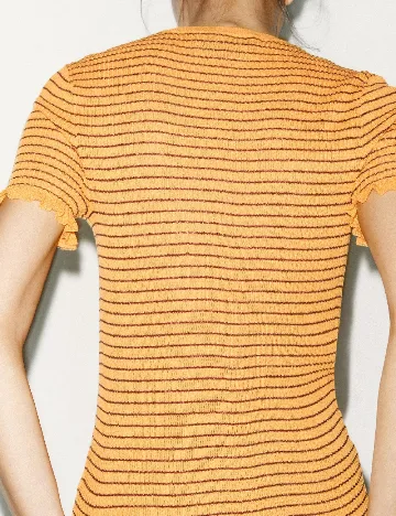 Tricou Zara, portocaliu