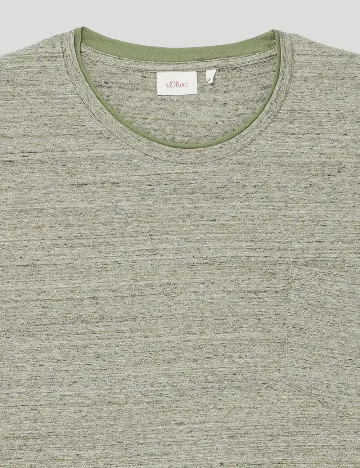 Tricou s.Oliver Plus Size Men, verde