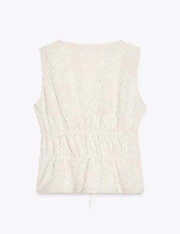 Top Zara, bej