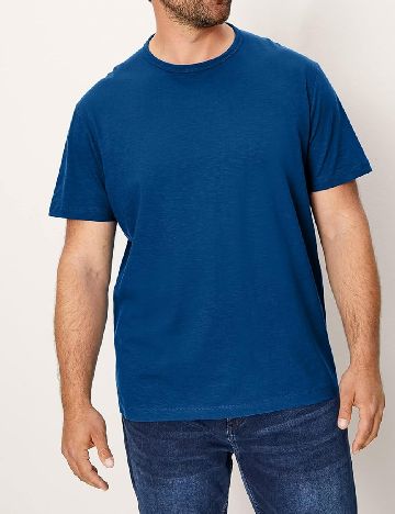 Tricou s.Oliver Plus Size Men, albastru