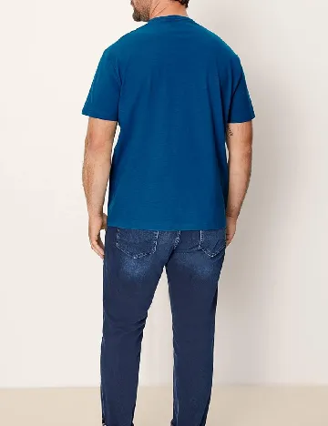 Tricou s.Oliver Plus Size Men, albastru