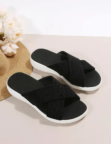 Slapi SHEIN, negru
