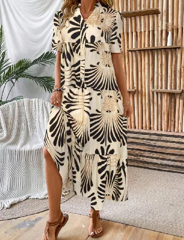 Rochie medie SHEIN, crem