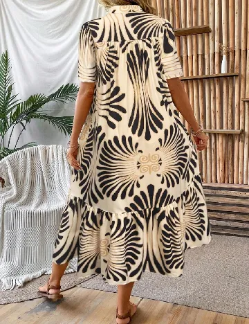 Rochie medie SHEIN, crem