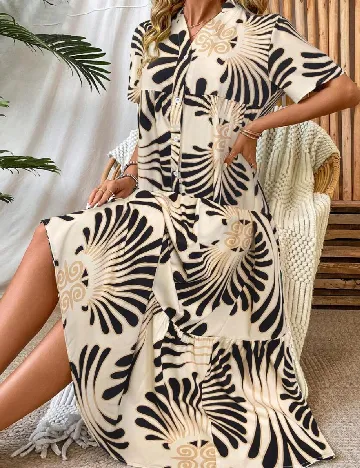 Rochie medie SHEIN, crem