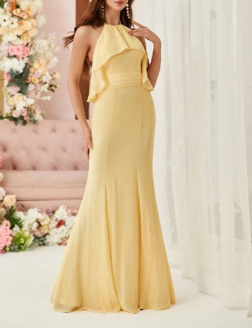 Rochie lunga SHEIN, galben