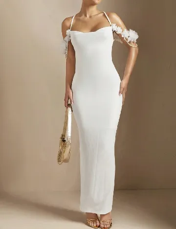 Rochie lunga SHEIN, alb