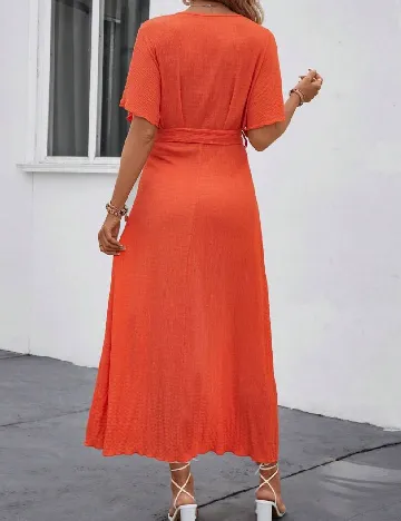 Rochie medie SHEIN, portocaliu