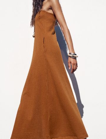 Rochie lunga Zara, maro