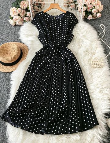 Rochie medie SHEIN CURVE, negru