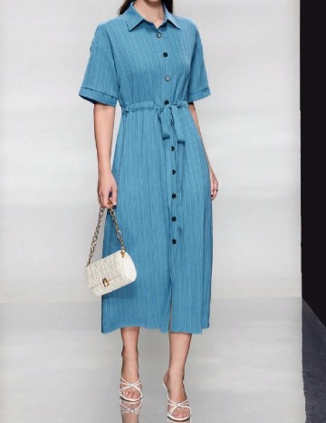 Rochie medie SHEIN, albastru