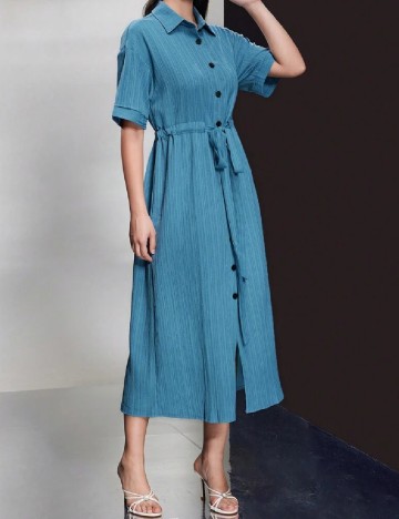 Rochie medie SHEIN, albastru
