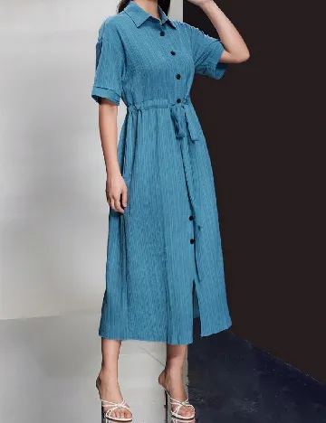 Rochie medie SHEIN, albastru
