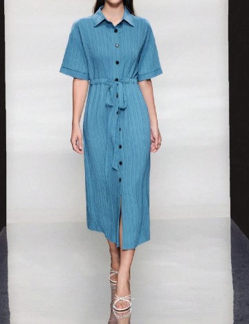 Rochie medie SHEIN, albastru