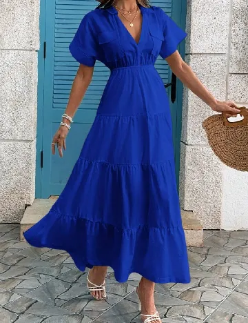Rochie lunga SHEIN, albastru