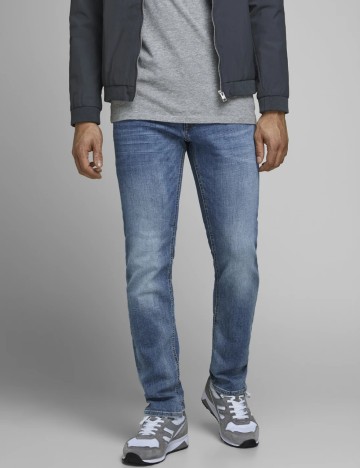 Blugi Jack&Jones, albastru denim