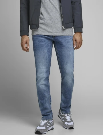 Blugi Jack&Jones, albastru denim Albastru