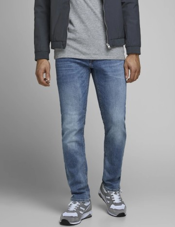 Blugi Jack&Jones, albastru denim