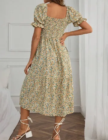 Rochie medie SHEIN Maternity, floral print