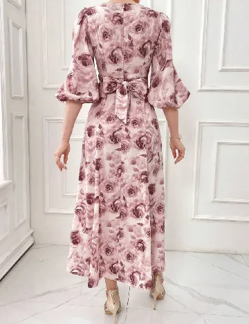 Rochie medie SHEIN, floral print