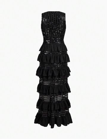 Rochie lunga MOTF, negru