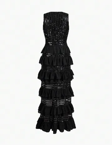 Rochie lunga MOTF, negru