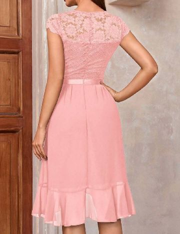 Rochie scurta Miusol, roz