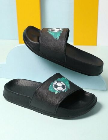 Slapi Shein Kids, negru
