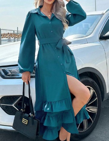 Rochie medie SHEIN, albastru