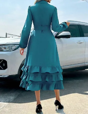 Rochie medie SHEIN, albastru