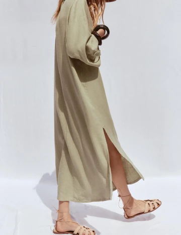 Rochie medie Zara, verde