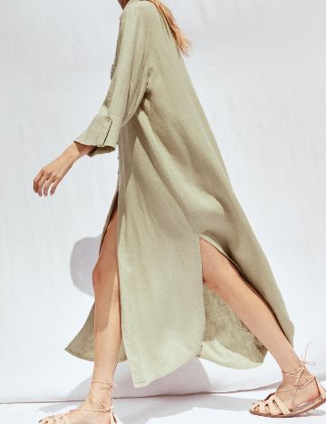 Rochie medie Zara, verde