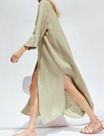 Rochie medie Zara, verde