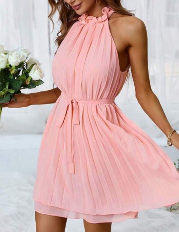 Rochie scurta SHEIN, roz