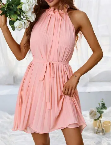 Rochie scurta SHEIN, roz